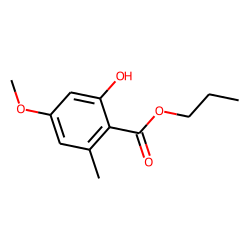 Propyl 2-hydroxy-4-methoxy-6-methylbenzoate