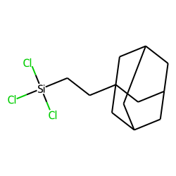 Silane, trichloro(2-tricyclo[3.3.1.1(3,7)]dec-1-ylethyl)-