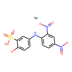 Metanilic acid, n-(2,4-dinitrophenyl)-6-hydroxy-, sodium salt