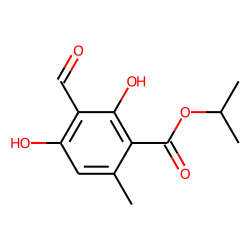 Isopropyl 3-formyl-2,4-dihydroxy-6-methylbenzoate