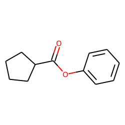 Cyclopentanecarboxylic acid, phenyl ester