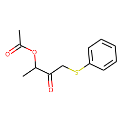 1-Phenylthio-3-acetoxy-2-butanone