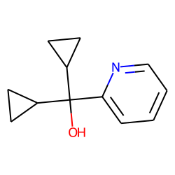 A,a-dicyclopropyl-2-pyridine methanol