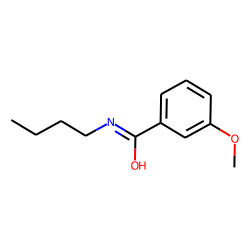 Benzamide, 3-methoxy-N-butyl-