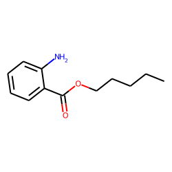 Benzoic acid, 2-amino-, pentyl ester