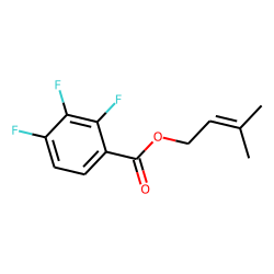 2,3,4-Trifluorobenzoic acid, 3-methylbut-2-enyl ester