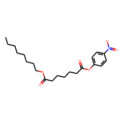 Pimelic acid, 4-nitrophenyl octyl ester
