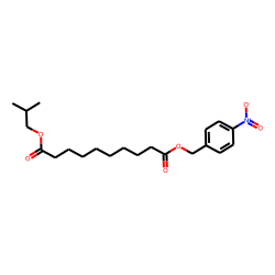 Sebacic acid, isobutyl 4-nitrobenzyl ester