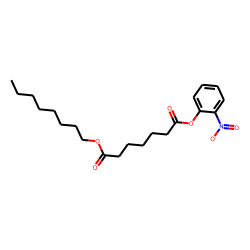 Pimelic acid, 2-nitrophenyl octyl ester