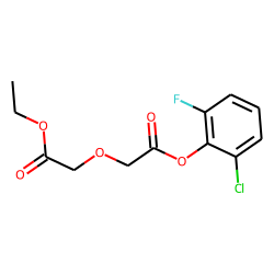 Diglycolic acid, 2-chloro-6-fluorophenyl ethyl ester