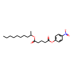 Glutaric acid, dec-2-yl 4-nitrophenyl ester