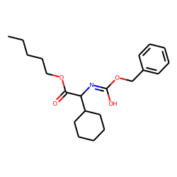 Glycine, 2-cyclohexyl-N-benzyloxycarbonyl-, pentyl ester