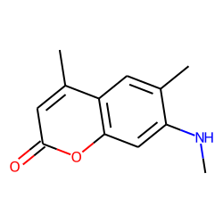 Coumarin, 4,6-dimethyl-7-(methylamino)-