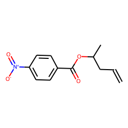 Benzoic acid, 4-nitro, 1-methyl-3-butenyl ester