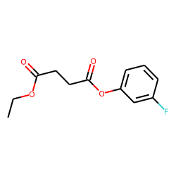 Succinic acid, ethyl 3-fluorophenyl ester
