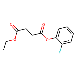 Succinic acid, ethyl 2-fluorophenyl ester