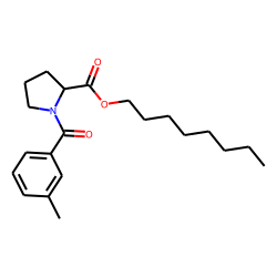 L-Proline, N-(3-methylbenzoyl)-, octyl ester
