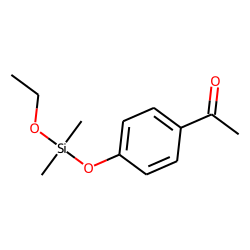 Silane, dimethyl(4-acetylphenoxy)ethoxy-