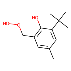 4-methyl-2-tert-butyl-6-hydroperoxymethyl-phenol