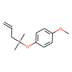 1-Allyldimethylsilyloxy-4-methoxybenzene