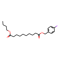 Sebacic acid, butyl 4-iodobenzyl ester