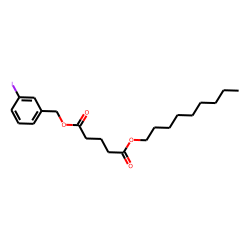 Glutaric acid, 3-iodobenzyl nonyl ester