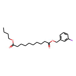 Sebacic acid, butyl 3-iodobenzyl ester