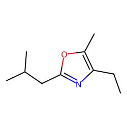 2-iso-Butyl-4-ethyl-5-methyloxazole