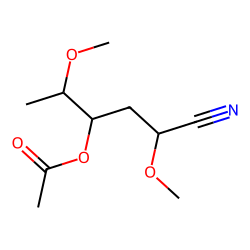 4-O-ACETYL-2,5-DI-O-METHYL-3,6-DIDEOXY-D-GLUCONITRILE