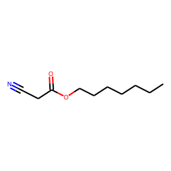 Cyanoacetic acid, heptyl ester