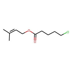 5-Chlorovaleric acid, 3-methylbut-2-enyl ester