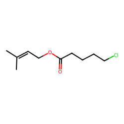 5-chlorovaleric acid, 3-methylbut-2-enyl ester