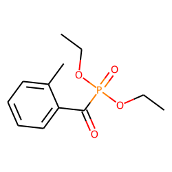 (o-Methyl-Benzoyl)-phosphonic acid diethyl ester