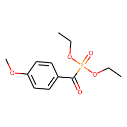 (p-Methoxy-Benzoyl)-phosphonic acid diethyl ester