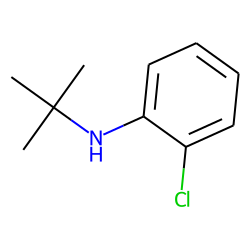 Aniline, n-tert-butyl-2-chloro-