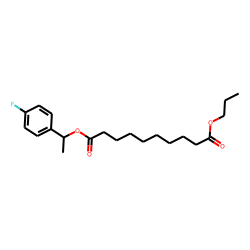 Sebacic acid, 1-(4-fluorophenyl)ethyl propyl ester