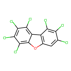 Dibenzofuran, 1,2,3,4,7,8,9-heptachloro