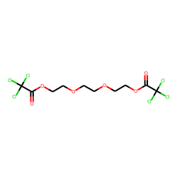 Trichloroacetic acid, triethylene glycol diester