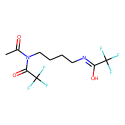 N-(4-Aminobutyl)acetamide, N,N'-bis(trifluoroacetyl)