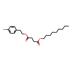 Succinic acid, 4-bromophenethyl nonyl ester