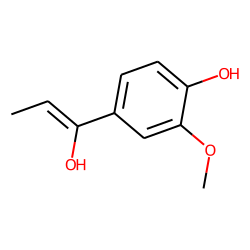 4-((1E)-Hydroxy-1-propenyl]-2-methoxyphenol