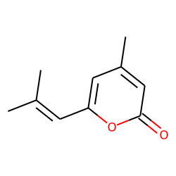 2H pyran-2-one,4-methyl-6-(2-methyl-1-propenyl)