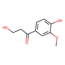 1-Propanone, 3-hydroxy-1-(4-hydroxy-3-methoxyphenyl)-