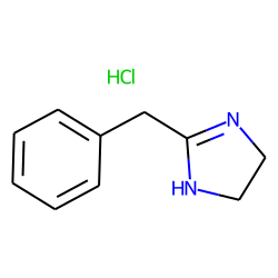 2-Imidazoline, 2-benzyl-, hydrochloride