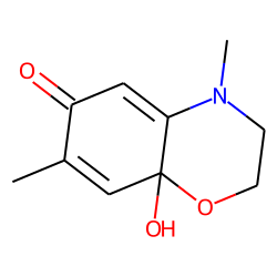 2H-1,4Benzoxazin-6(8aH)-one, 3,4-dihydro-8a-hydroxy-4,7-dimethyl