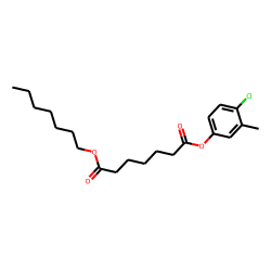 Pimelic acid, 4-chloro-3-methylphenyl heptyl ester