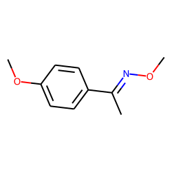 (E)-2-(4-Methoxyphenyl)ethan-2-one methoxime