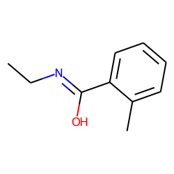 Benzamide, 2-methyl-N-ethyl-