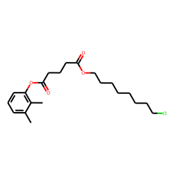 Glutaric acid, 8-chlorooctyl 2,3-dimethylphenyl ester