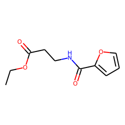 «beta»-Alanine, N-(2-furoyl)-, ethyl ester